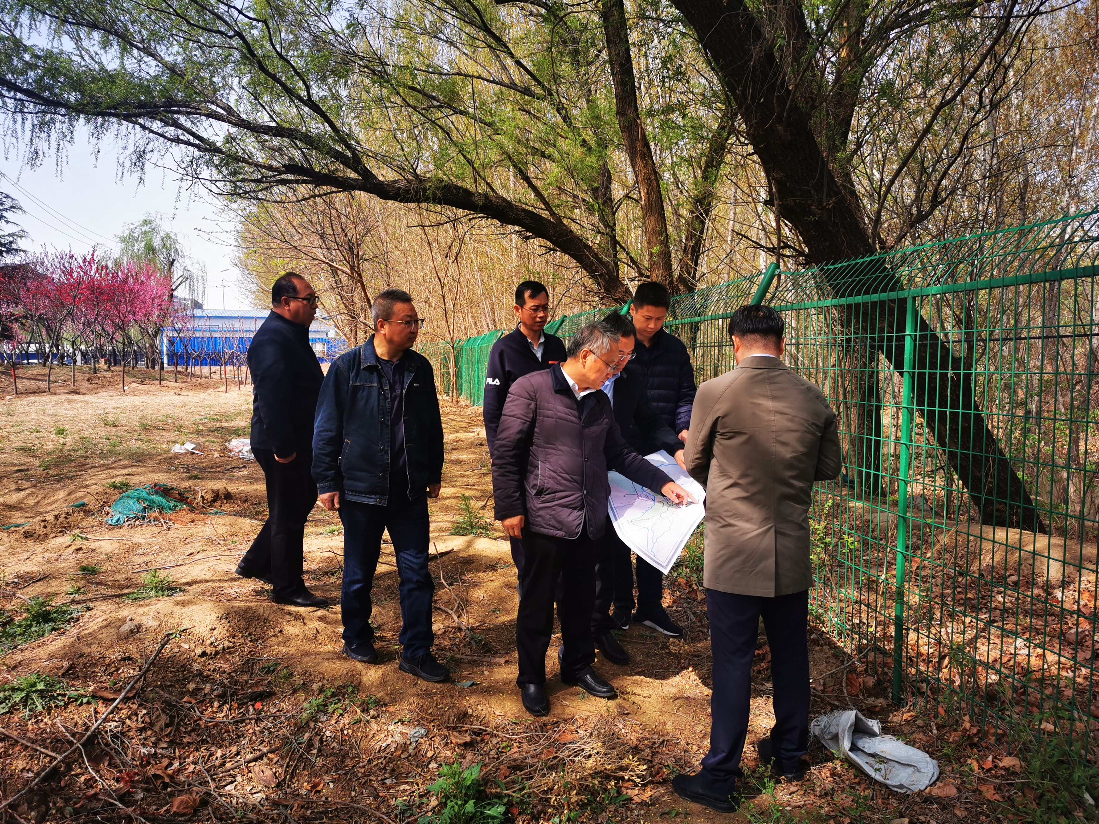 公司向导赴廊坊现场调理项目建设希望 公司向导赴廊坊现场调理项目建设希望