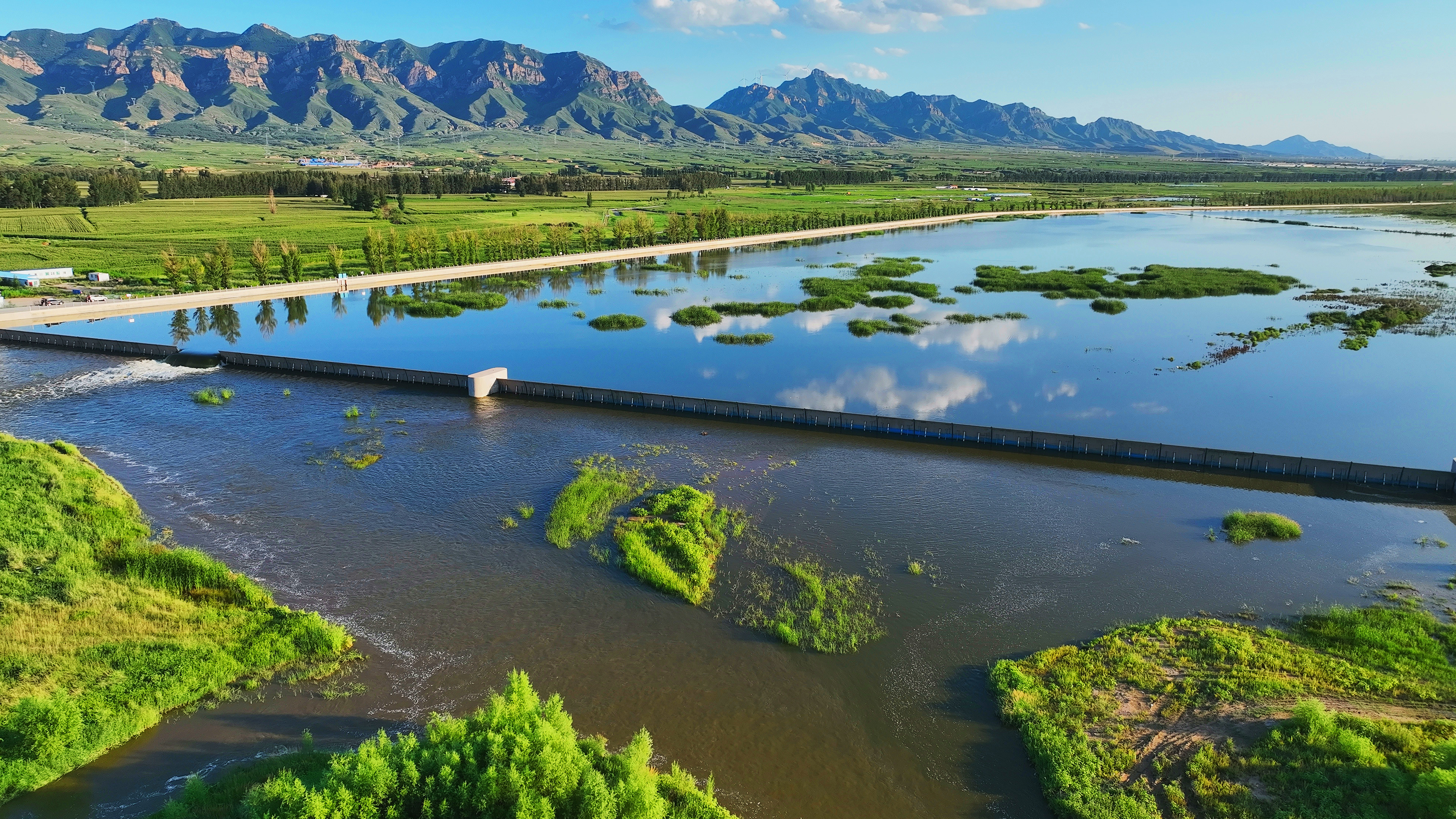 大同市桑干河牢靠桥生态蓄水工程通过完工验收 大同市桑干河牢靠桥生态蓄水工程通过完工验收