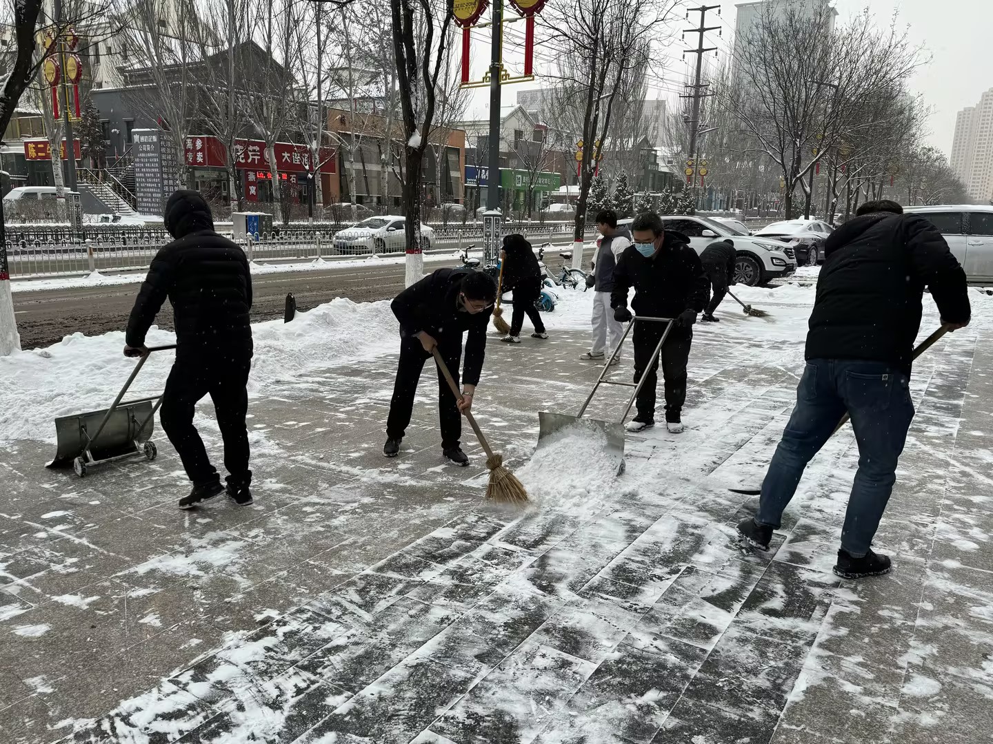朔州分公司 | 朔州地区团结党支部组织开展“铲雪除冰暖人心”主题党日运动 朔州分公司 | 朔州地区团结党支部组织开展“铲雪除冰暖人心”主题党日运动