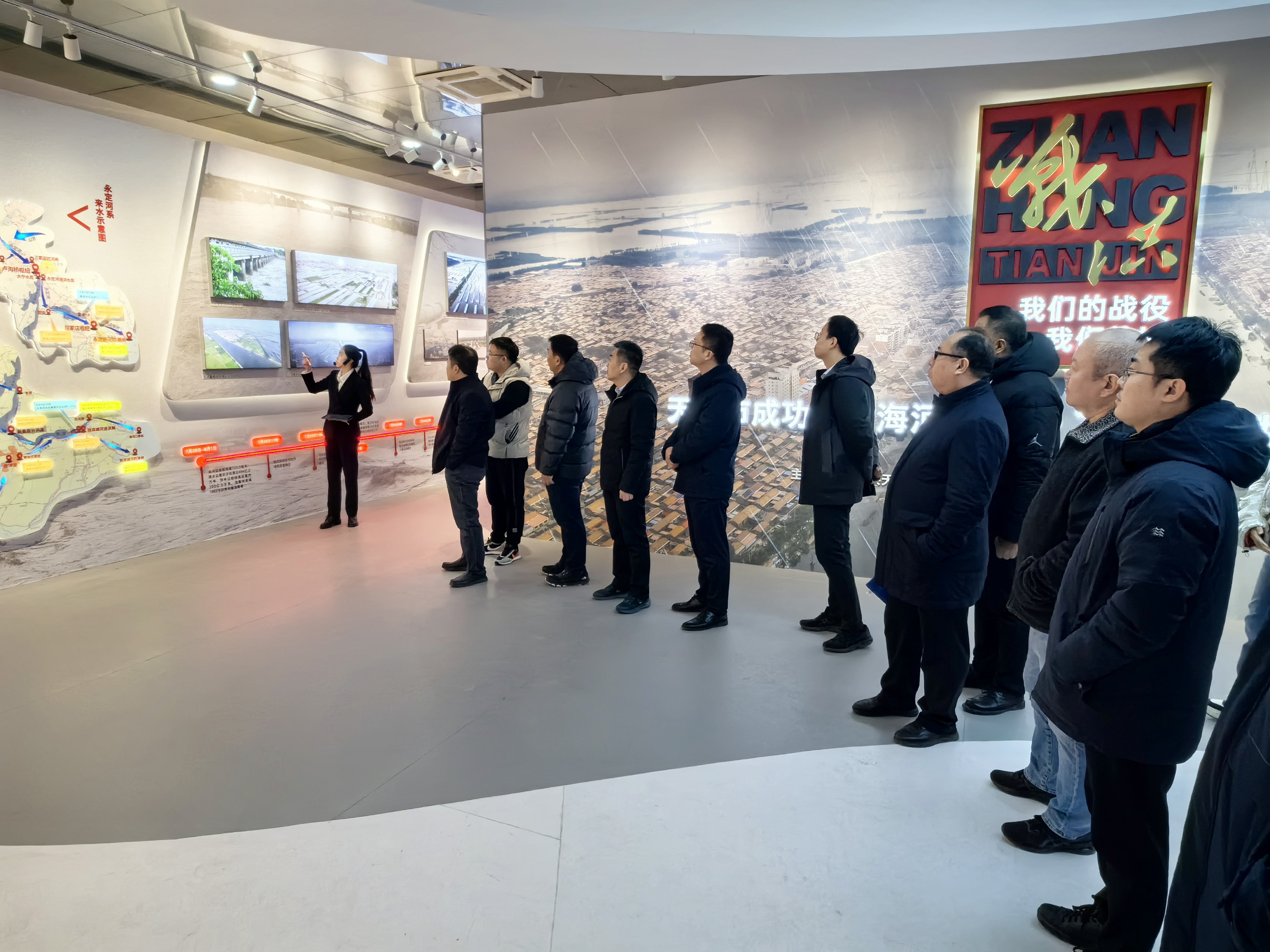 公司在津召开树模性工程观摩交流会 公司在津召开树模性工程观摩交流会