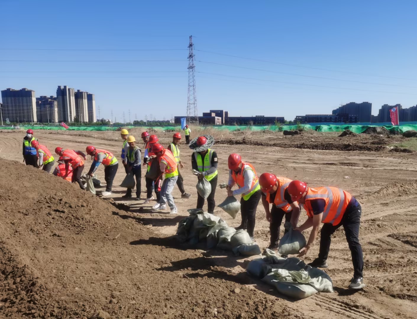 廊坊分公司 | 廊坊区域在建项目开展防汛应急演练 廊坊分公司 | 廊坊区域在建项目开展防汛应急演练