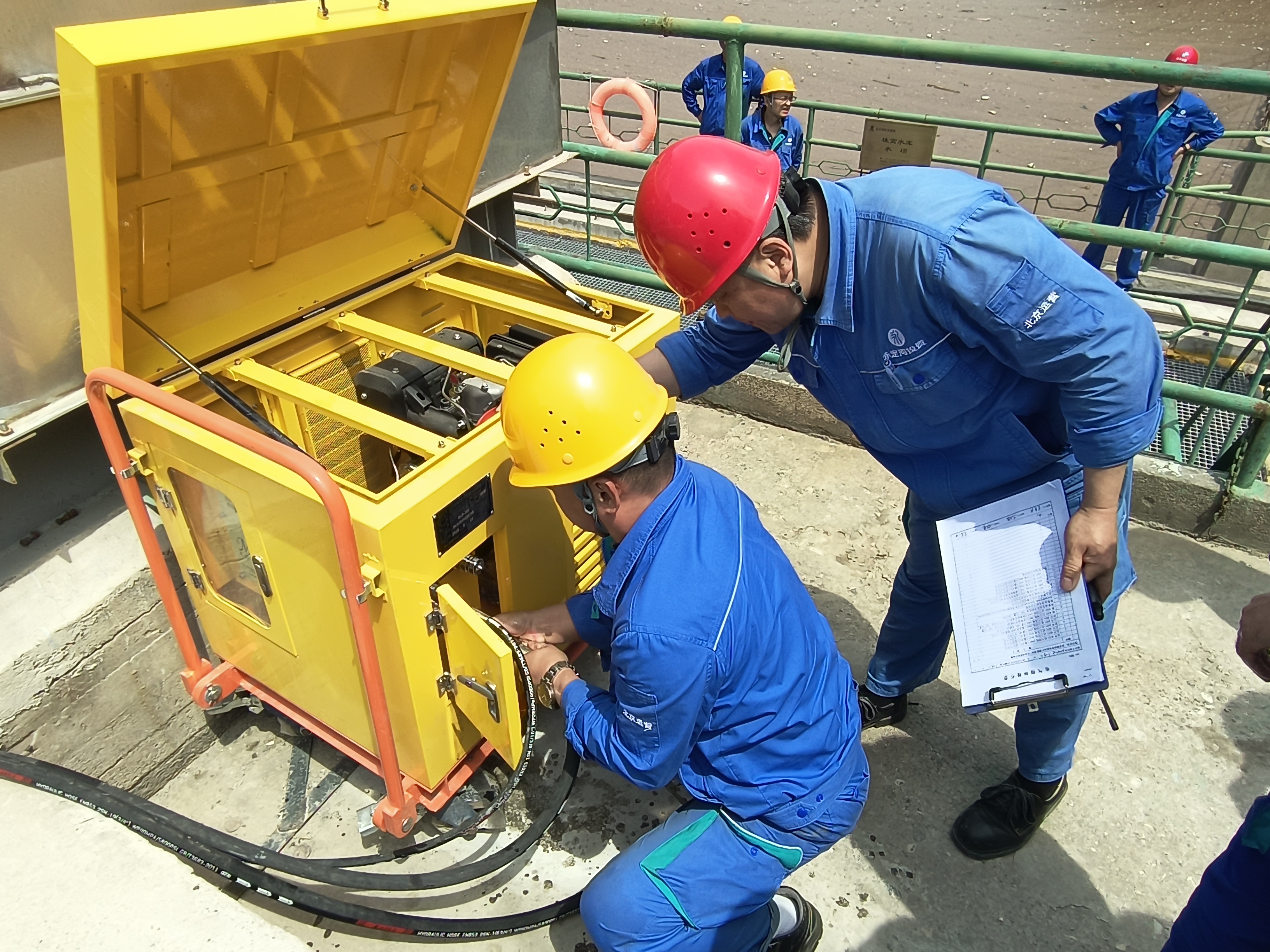 北京运营公司 | 组织开展汛前闸门动水试验暨防汛应急演练 北京运营公司 | 组织开展汛前闸门动水试验暨防汛应急演练