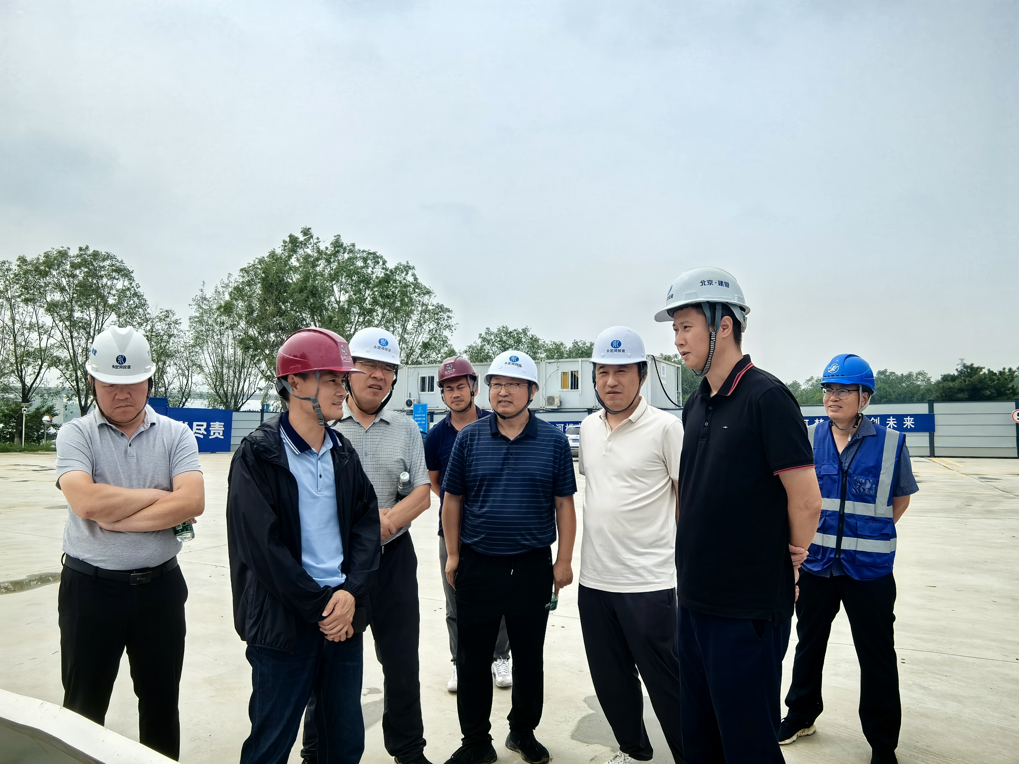 公司向导检查PT视讯(中国区)官网北京段建设工程防汛度汛事情 公司向导检查PT视讯(中国区)官网北京段建设工程防汛度汛事情