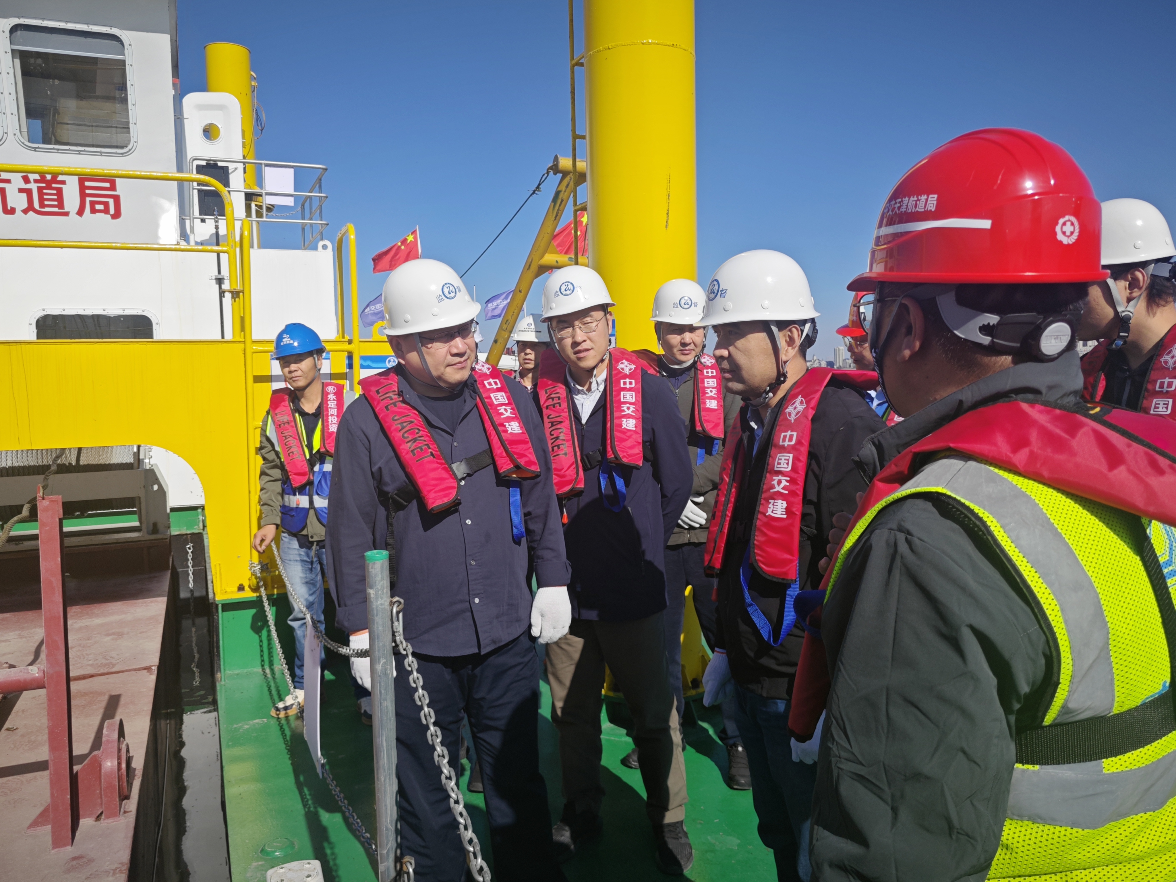 北京市水务局检查官厅水库清淤试点工程清静生产事情 北京市水务局检查官厅水库清淤试点工程清静生产事情