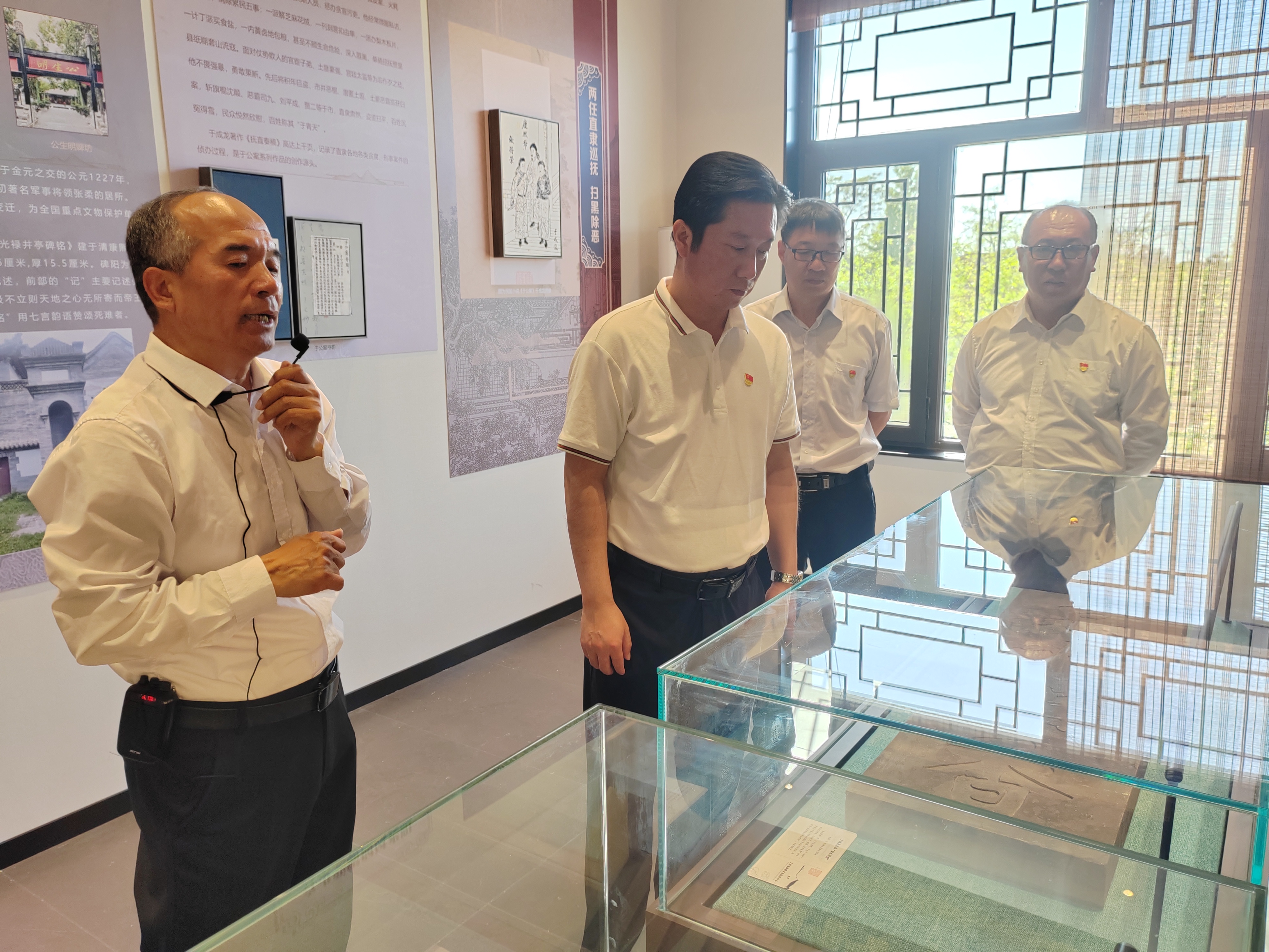 廊坊地区团结党支部赴于成龙廉能文化教育中心观摩学习 廊坊地区团结党支部赴于成龙廉能文化教育中心观摩学习