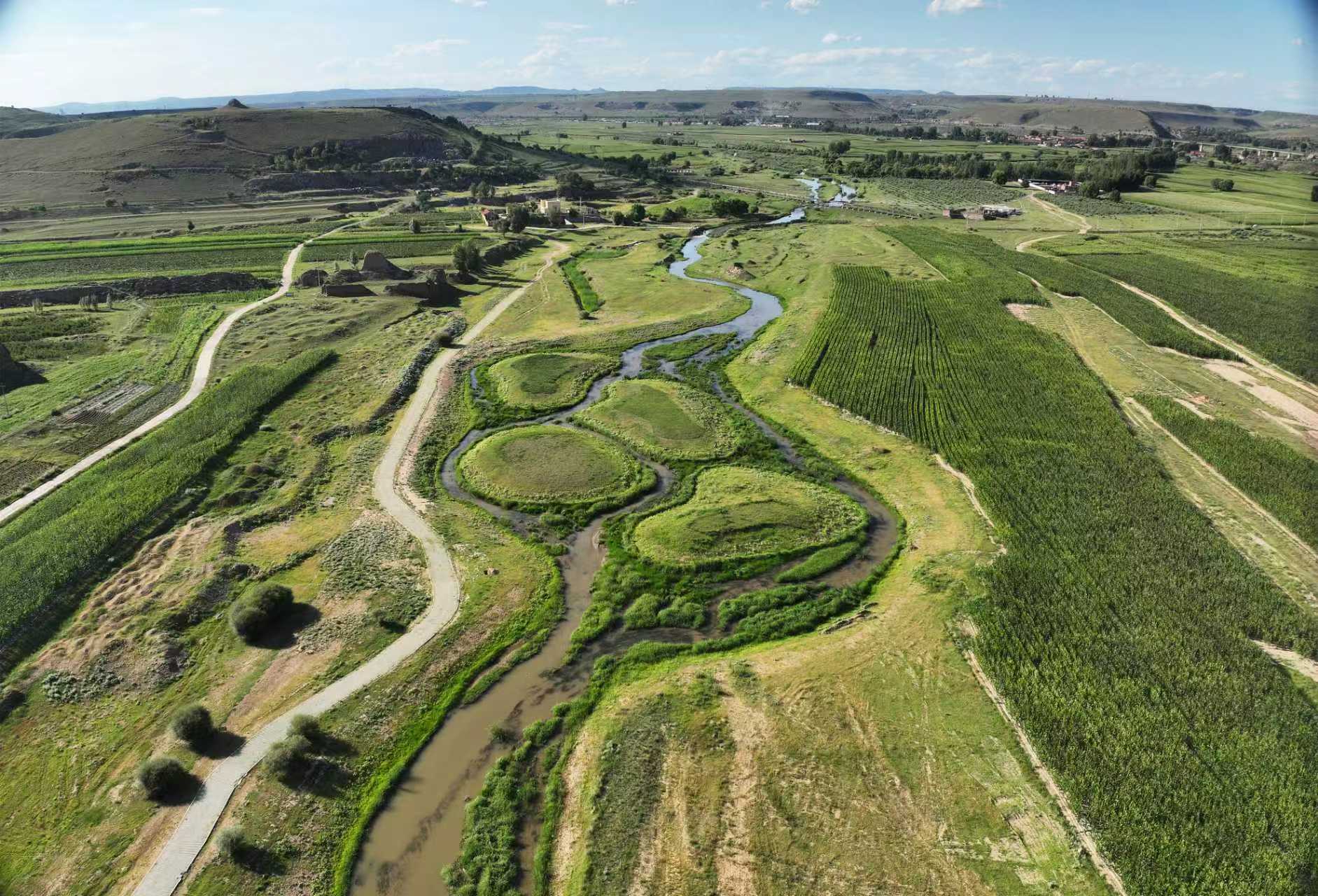 大同市告捷堡生态净化工程施工二标 通过单位工程暨条约工程验收 大同市告捷堡生态净化工程施工二标 通过单位工程暨条约工程验收